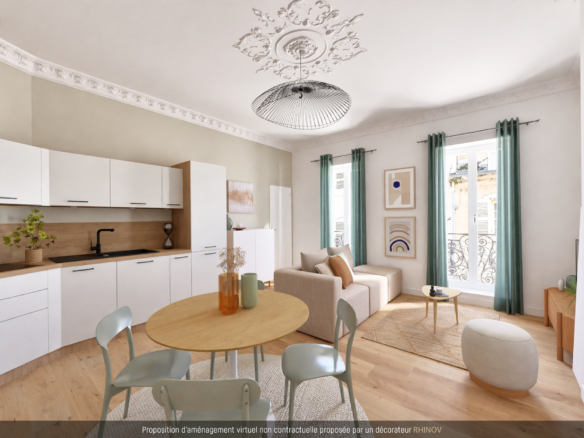 APPARTEMENT - IMMEUBLE BOURGEOIS - COURS LIEUTAUD - 13001 MARSEILLE