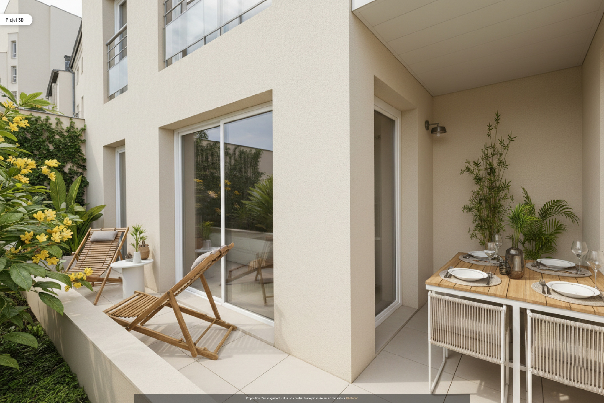 APPARTEMENT - TERRASSSE - BAILLE - FACULTES - 13005 MARSEILLE