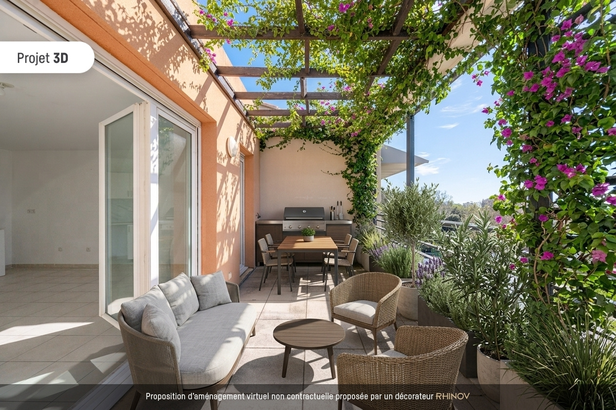 APPARTEMENT - PARKING - TERRASSE - SAINTE MARTHE - 13014 MARSEILLE